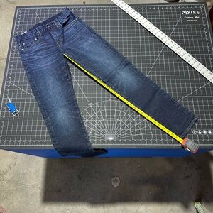 J. Crew Men's 484 Dark Blue Slim Jeans